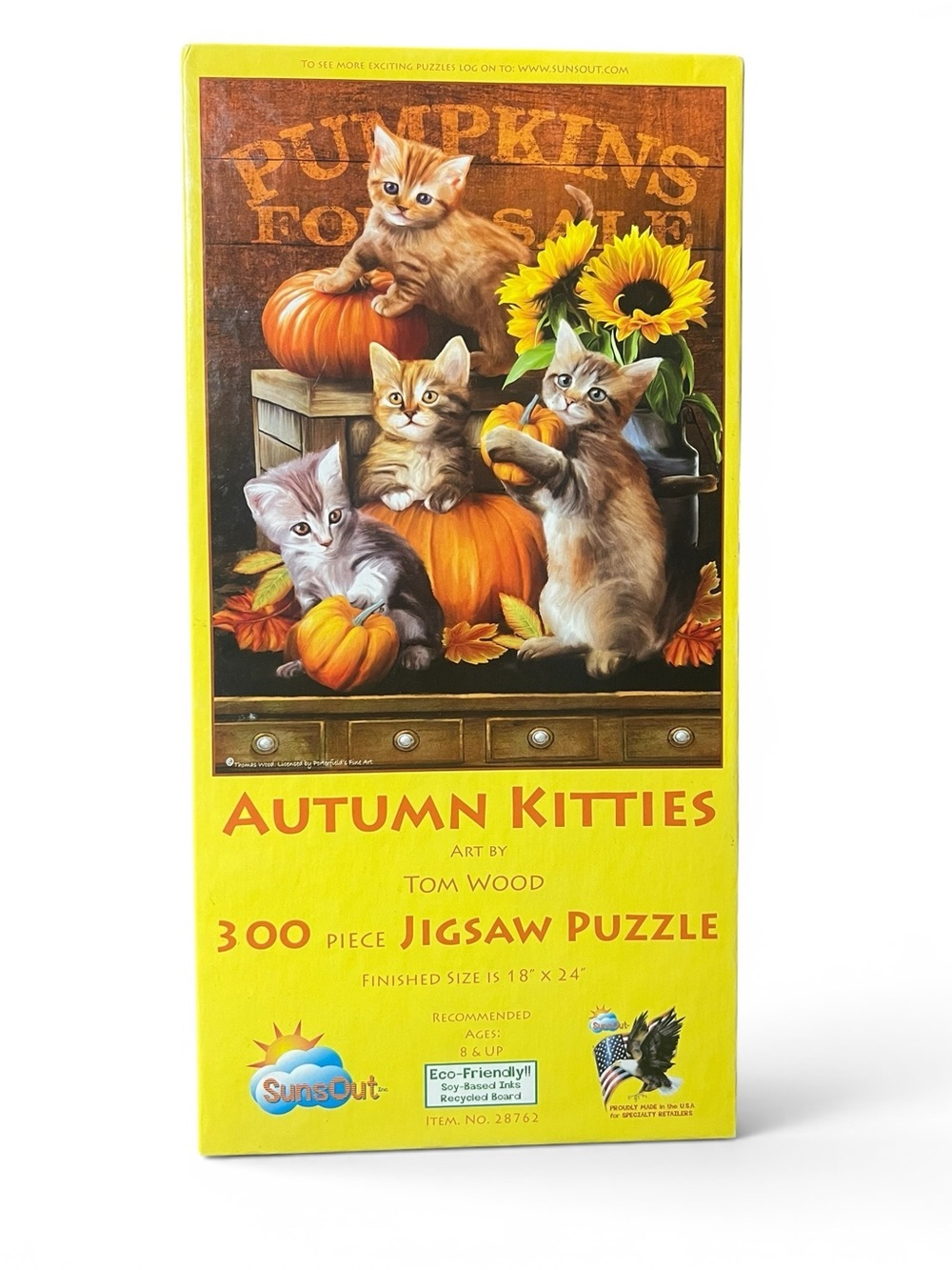 Autumn Kitties 300-Piece Jigsaw Puzzle - SunsOut